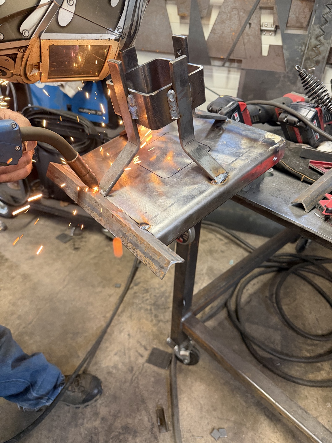 Fabricated steel project from the MMC Metalworks shop