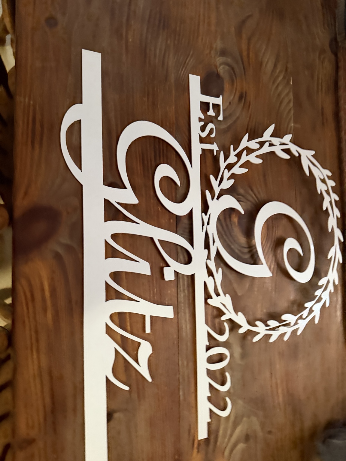Custom metal sign and decor project by MMC Metalworks