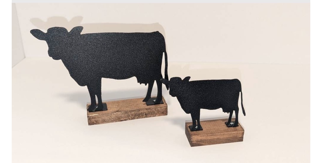 Personalized metal decor made by MMC Metalworks