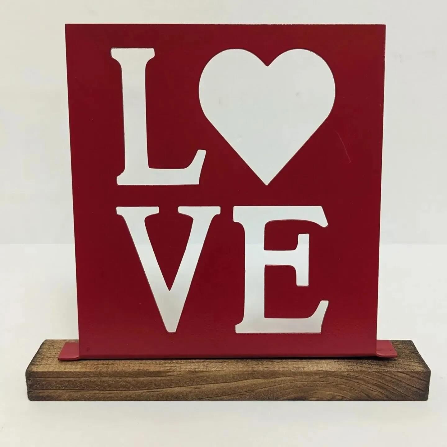 Handcrafted metal sign and decor project