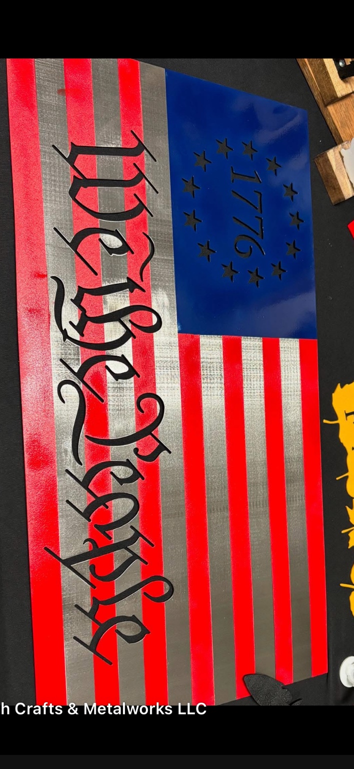 Custom signs and decor project from the MMC Metalworks shop