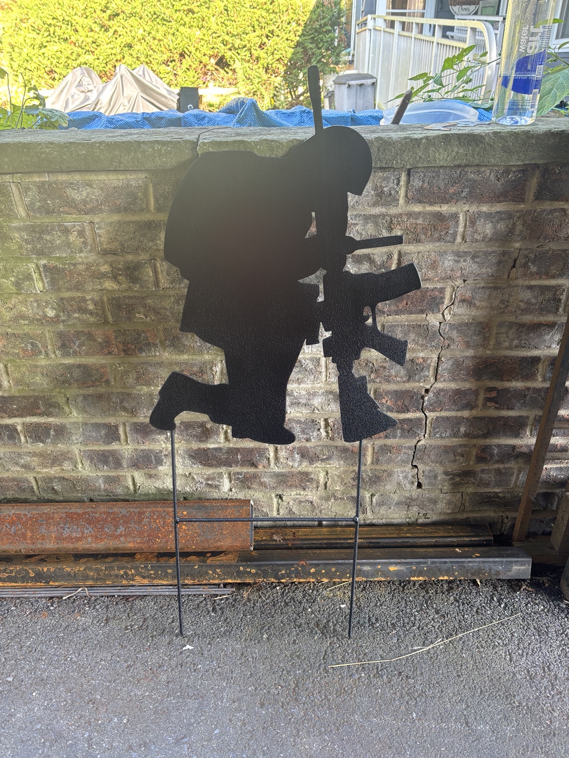 Hand-finished metal sign and decor project