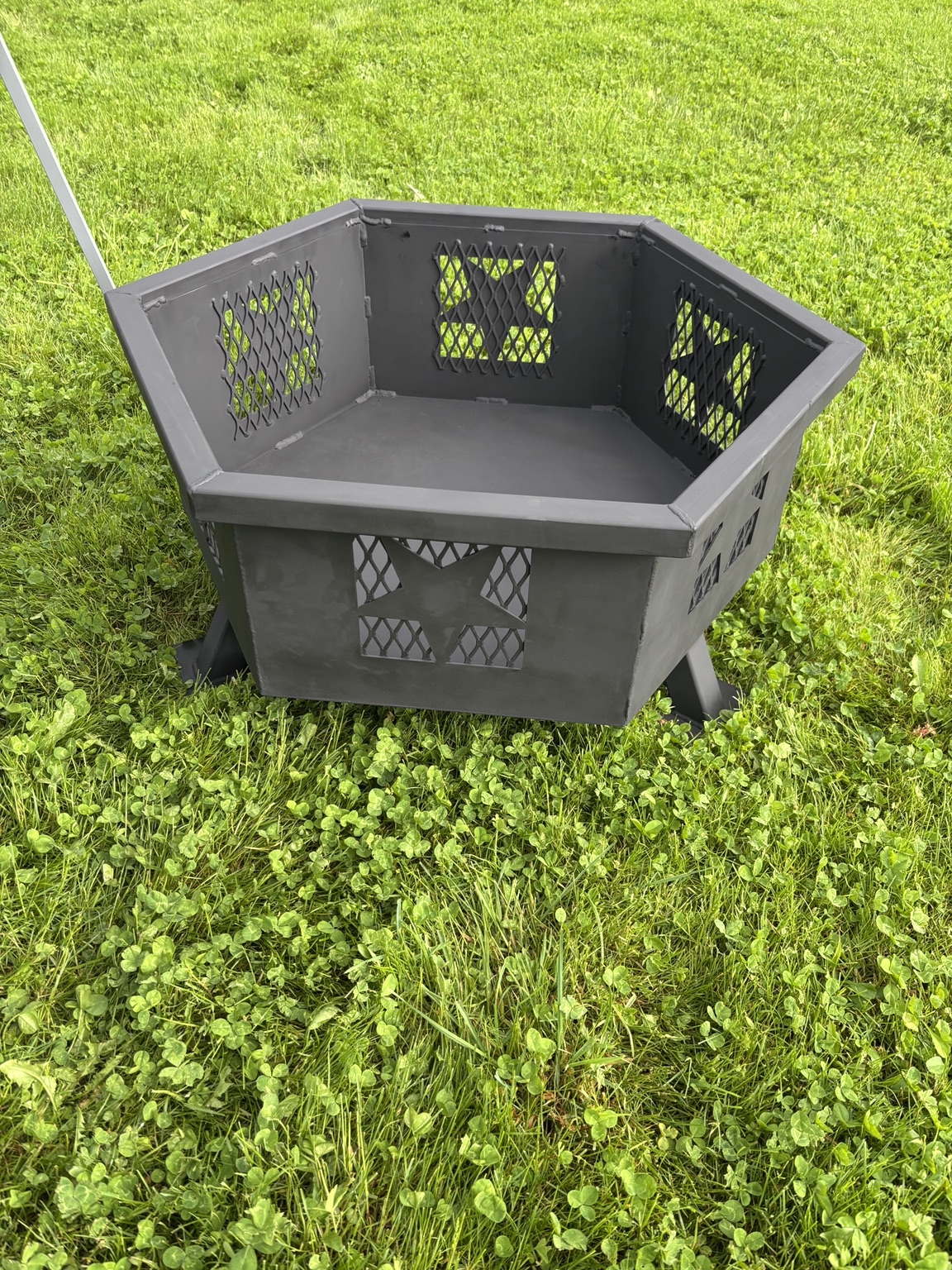 Custom decorative fire pit