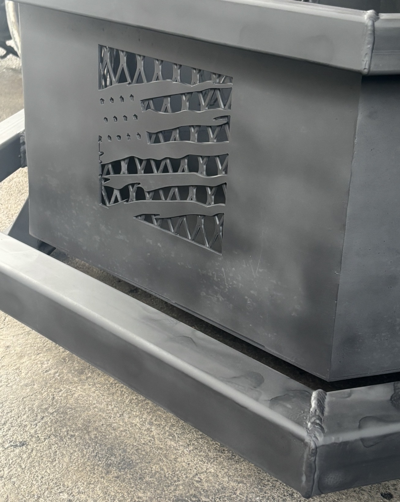 Personalized custom fire pit
