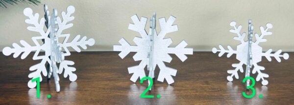 Metal 3D Snowflakes - Image 2